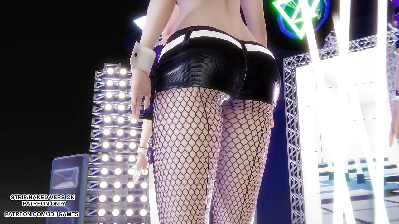 MMD - Red Velvet - Russian Roulette - Ahri Kai'Sa and Seraphine Sexy Kpop Dance League of Legends Hentai Uncensored 4K 60FPS