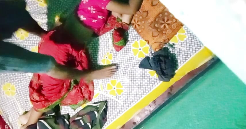 Indian young couple hot sex badroom wife fucking doggy style hard tite fucking Village wife