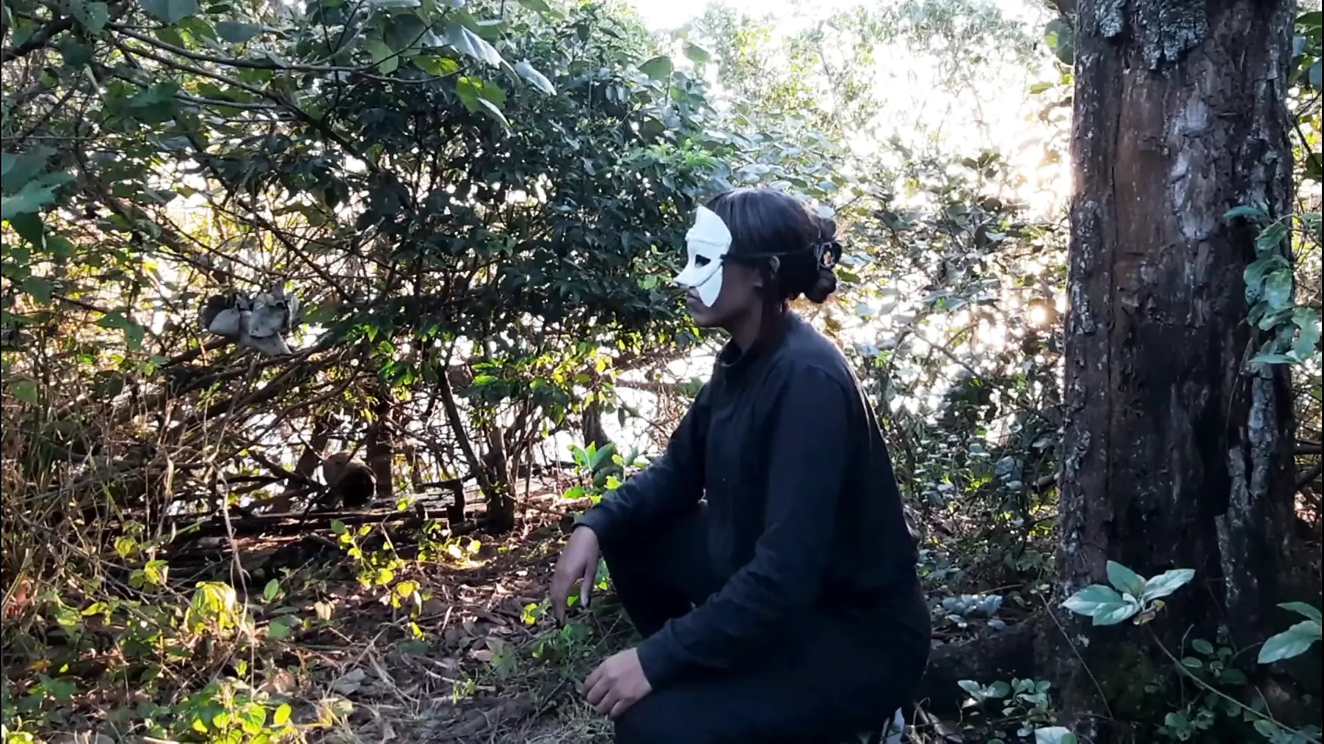 Wow she took me in the woods to eat my ass