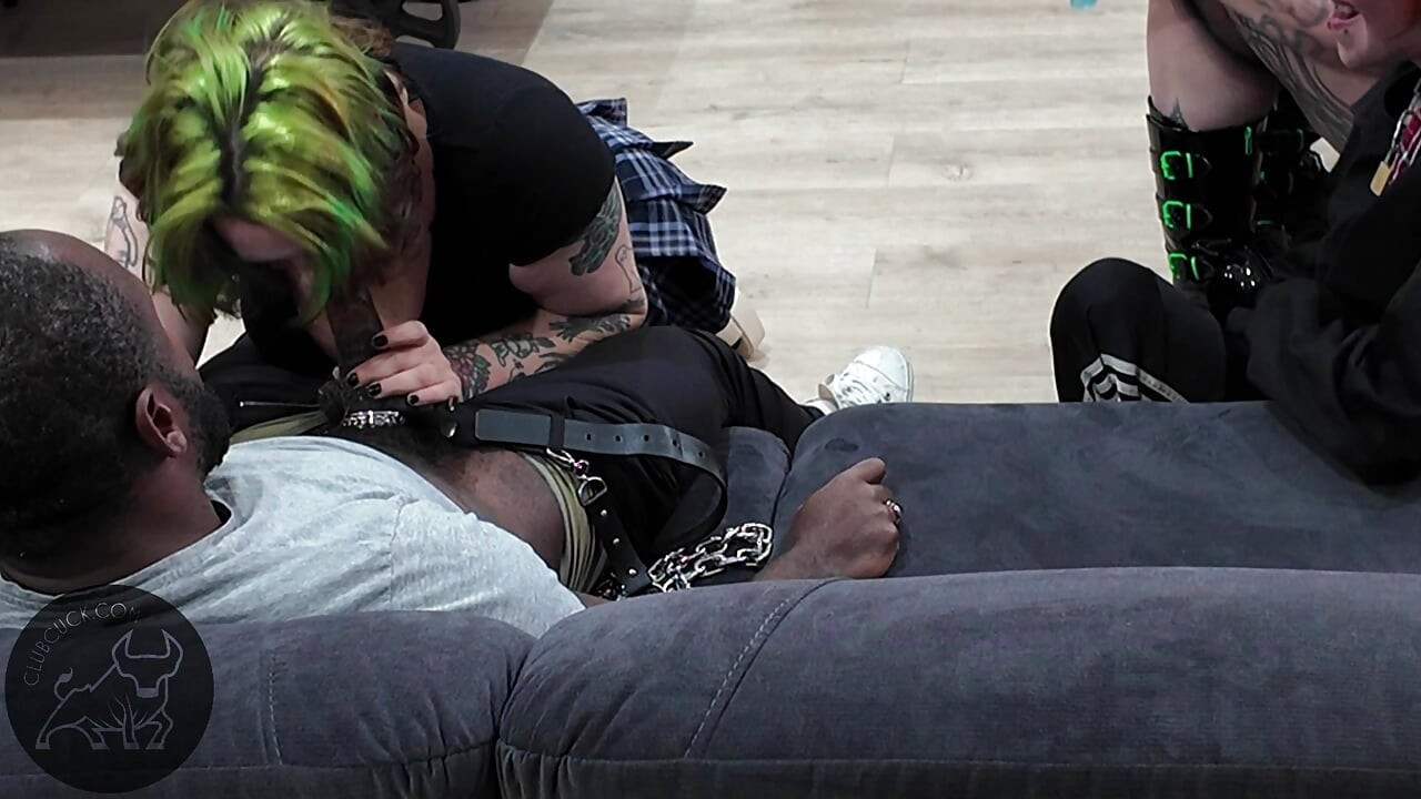 Cuckold Arrogant Trans Boss Gets a Strap on and Cuckolded Humiliation Payback
