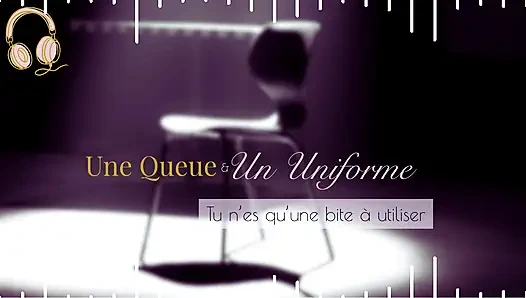 Sie sind nur ein Schwanz zu benutzen - französische audio-domina