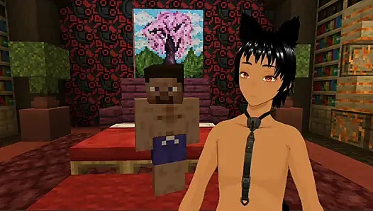 Minecraft Figura - Trying out some new models like this sexy Woman with bunny ears