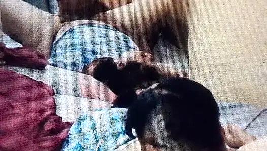 Beni sev karım.amını yiyeceğim