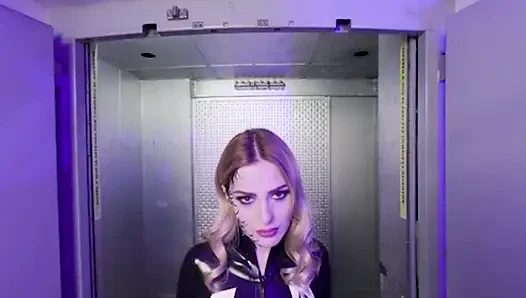Vrcosplayx mina von d sebagai she-venom muncrat untukmu eddie bagian 1