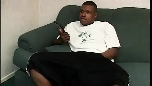 Black guy settles for fucking a fat light-skinned black lady