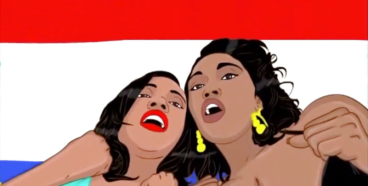 Cherokee D Ass Gets Rammed in the Back of a Bodega with Her Big Butt Friend
