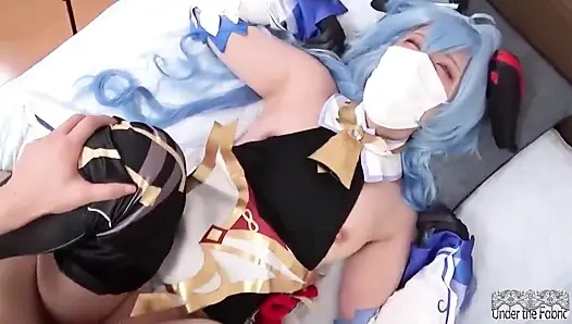 Genshin Ganyu Cosplay, a Sweet Facade Gives Way to a Bold, Playful Awakening