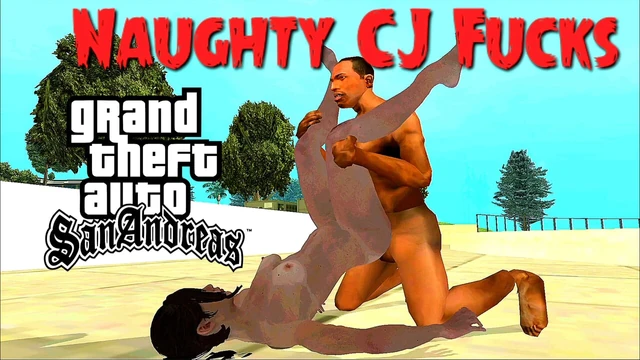 Naughty CJ secretly fucked a nude white women with his big black dick GTA San Andreas Hot Coffee Mod