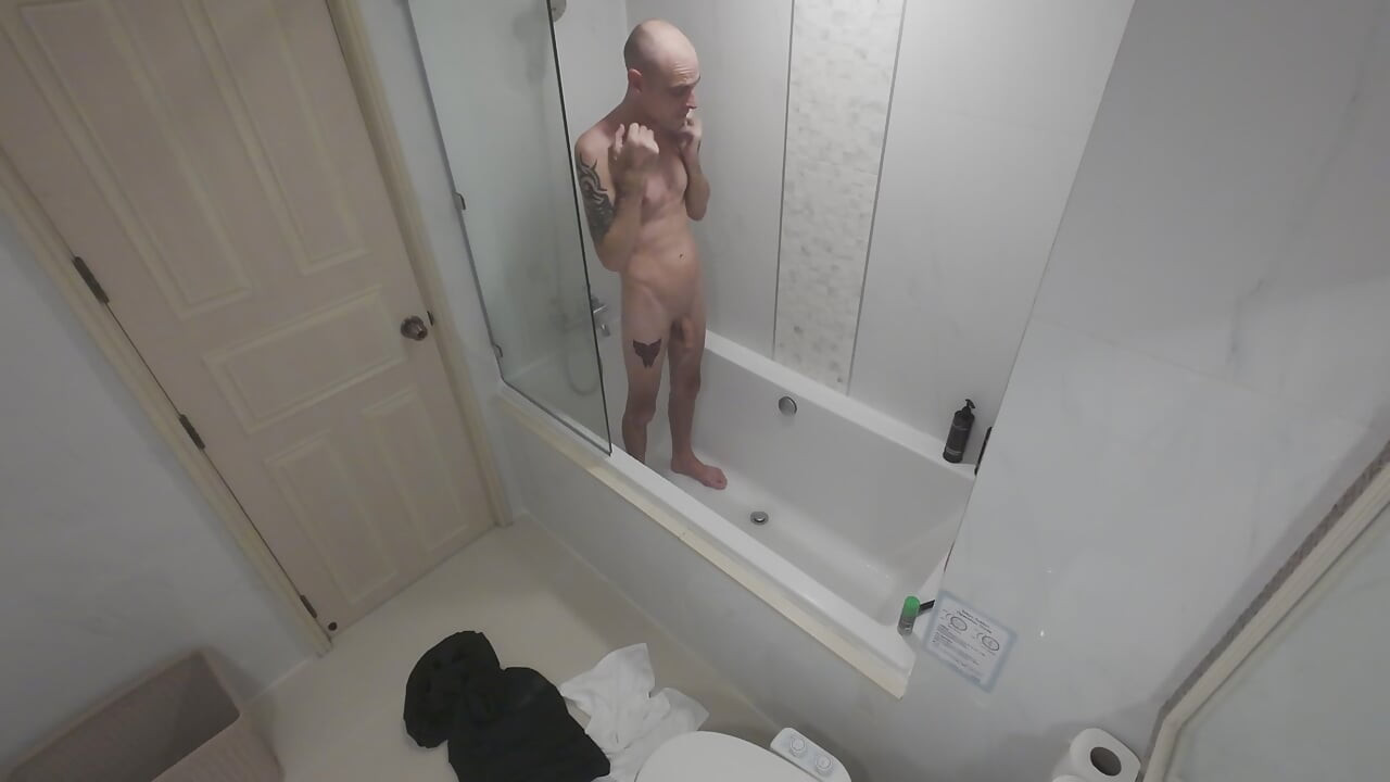 Secret Shower Cam Caught Me In The Shower