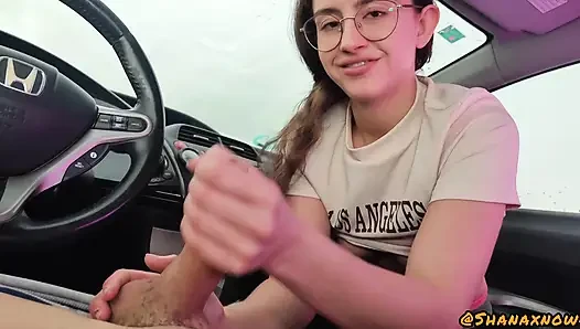 4K Blowjob During a Rainstorm