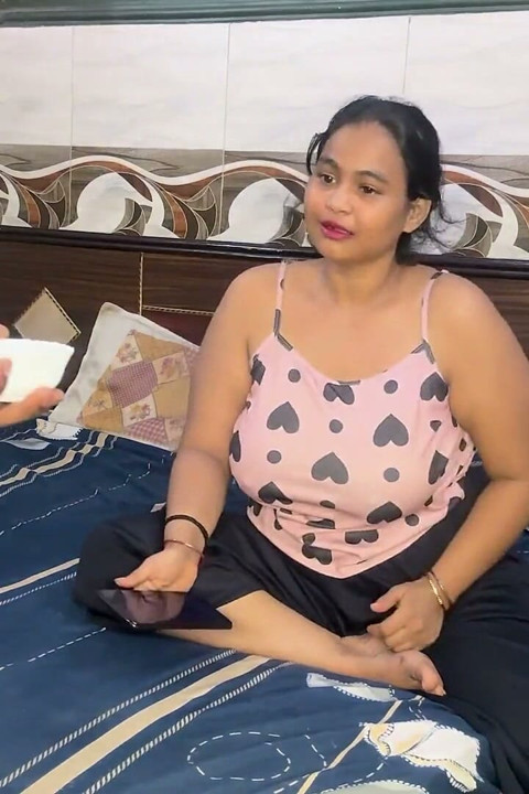 Neighbor Came to Borrow Sugar, Got Fucked Hard by Housewife in Bedroom
