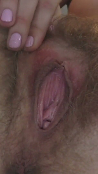 Amazing babe fingers her hairy pussy with passion | Clip 2