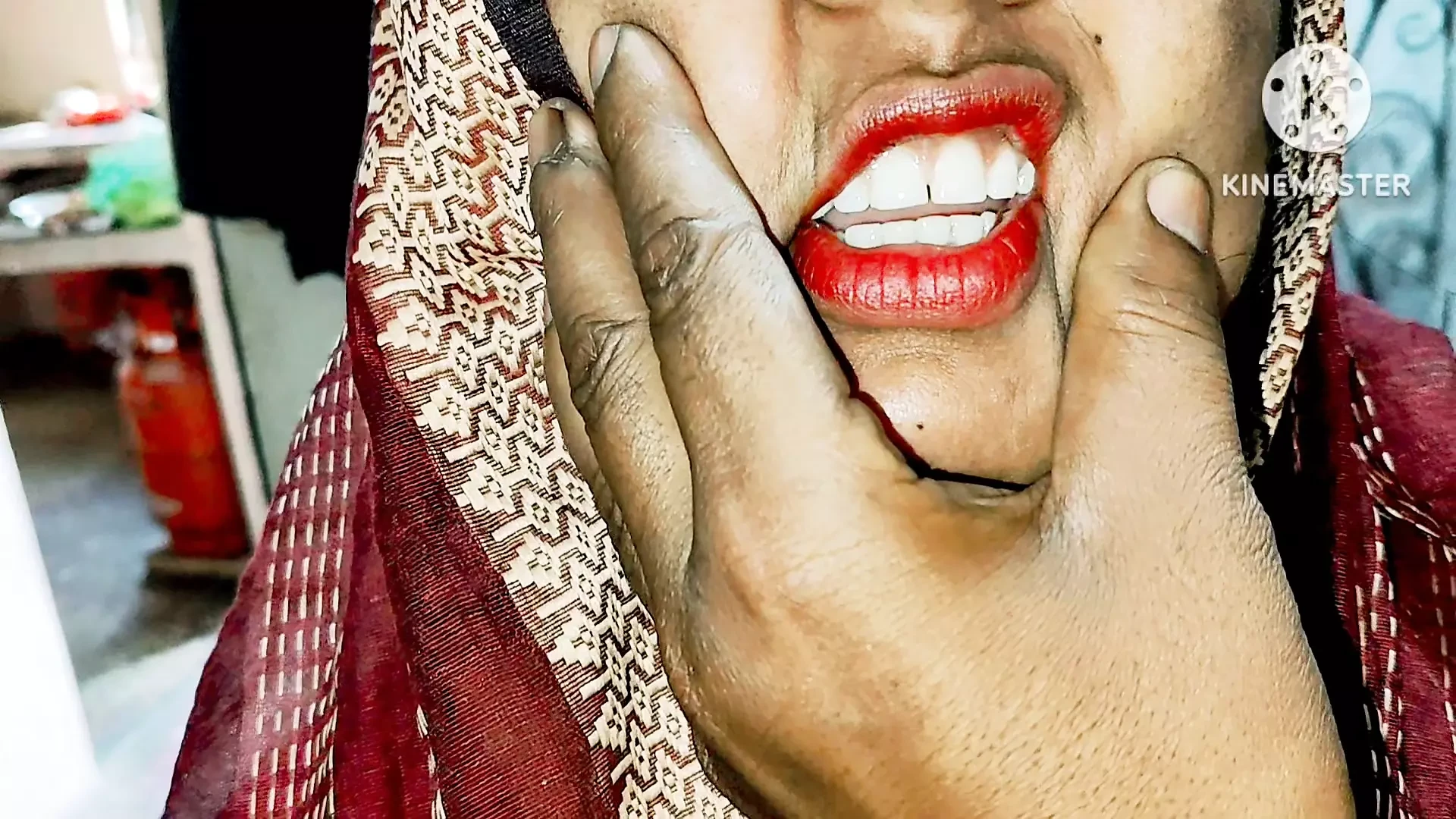 Indisk desi maid hårdkärnat hindi ljud