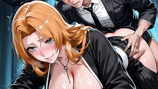 Aki (CM) x Rangiku (Bleach)
