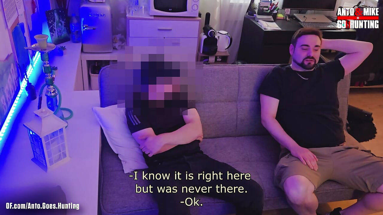 My Str8 Friend Chris Is Horny Because He Broke up with His GF for Some Time and so I Suck His Big Cock and Play with His Nipples
