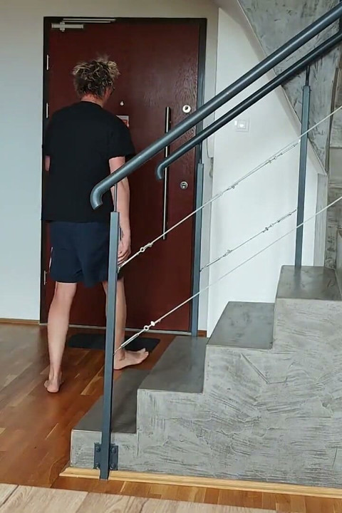 The Wife Comes Home and Wants Her Husband to Fuck Her Hard and Cum in Her Pussy