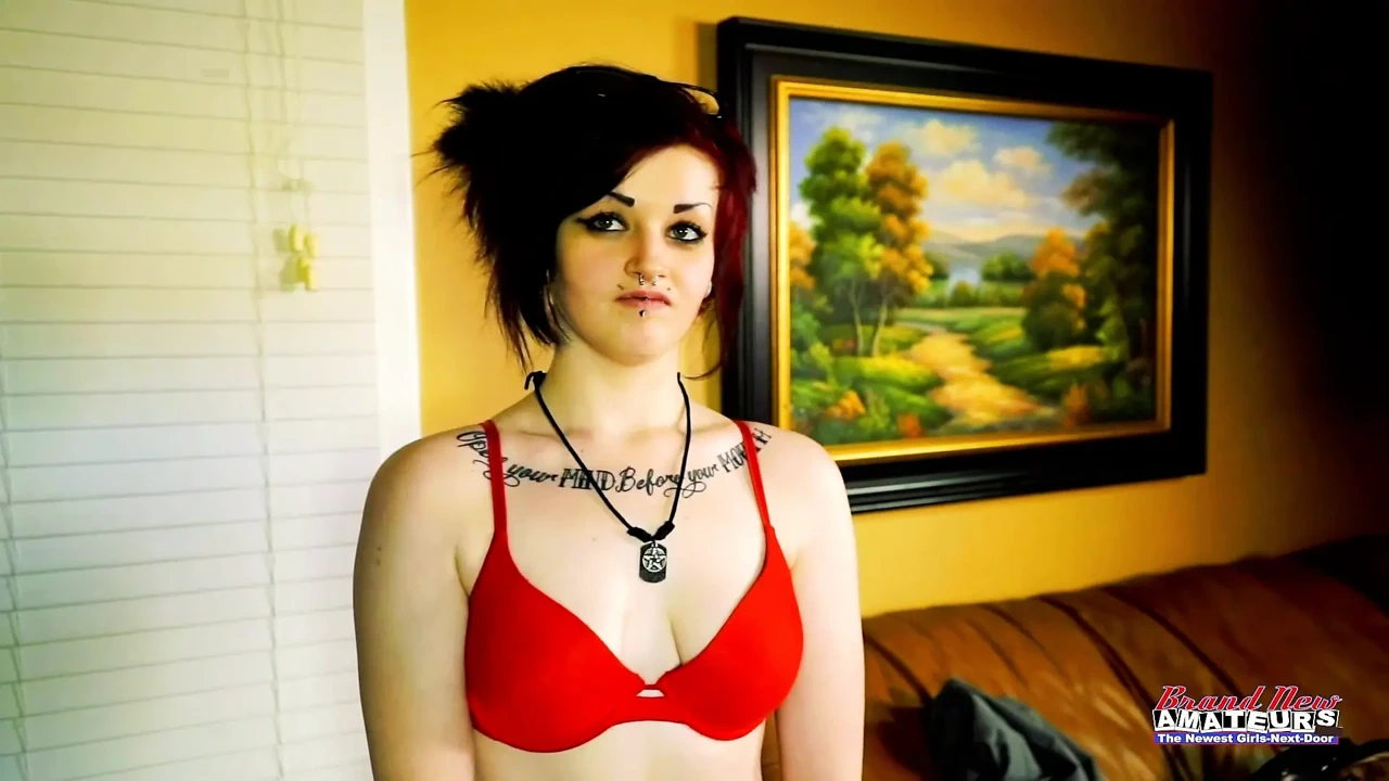 Inked Busty Coed Marcie Deepthroats Hard Then Gets A Wild Pussy Pound!