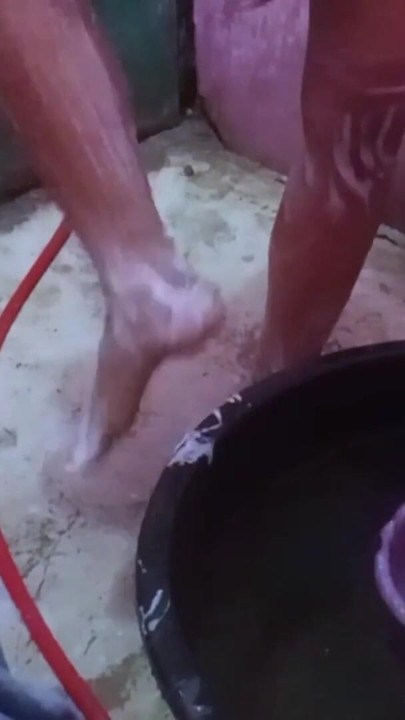 My stepmom always films herself in the shower to show off her big firm | Clip 2