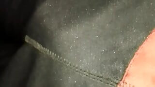 He smacked himself in bed