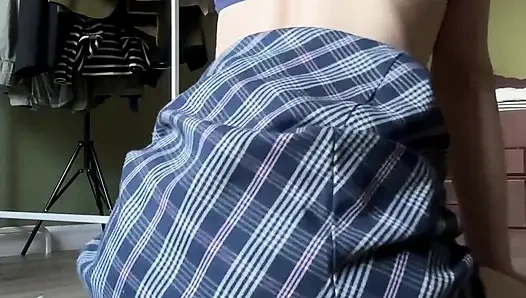 Hairy Student Talks Dirty While Giving a Ride