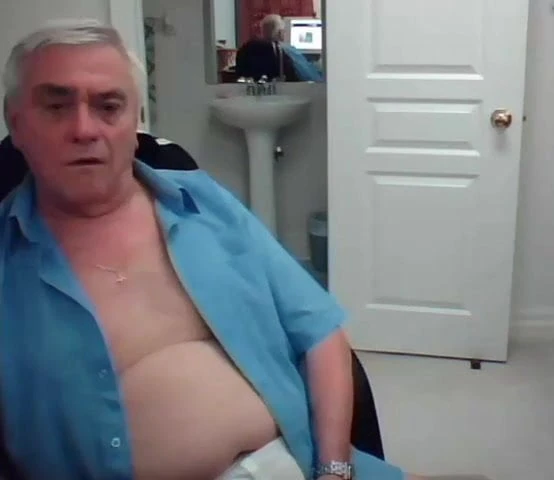 grandpa cum on cam