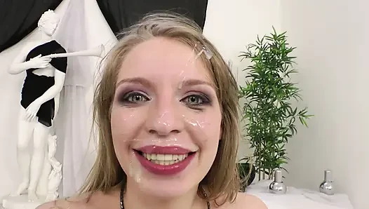 Three Huge Cocks for Marry Dream's Sweet Ass