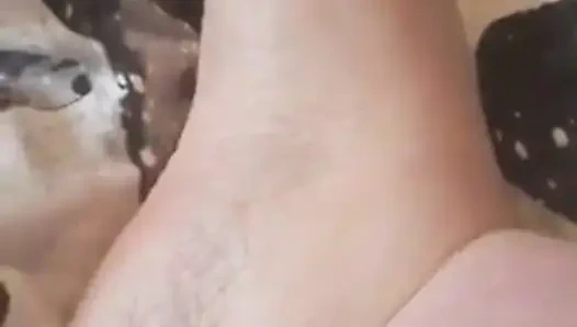 Толстые пухлые ступни