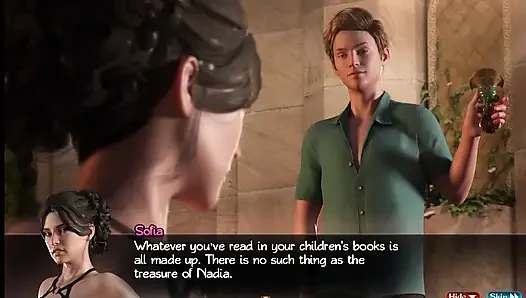 Treasure of nadia - 30&31 - permainan game - permainan peran - tante bertato dientot