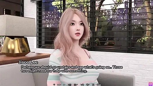 Azgın ev sahibi konuğuyla seks yapıyor, kız personel misafir evinde sikiş sesleri duyacak