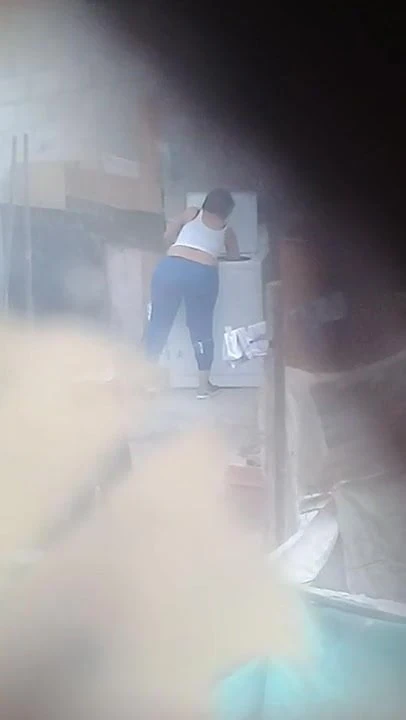 Calça azul