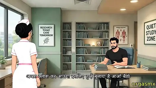 Indian Doctor and Teacher Hardcore Hospital Sex - Desi MILF Roleplay