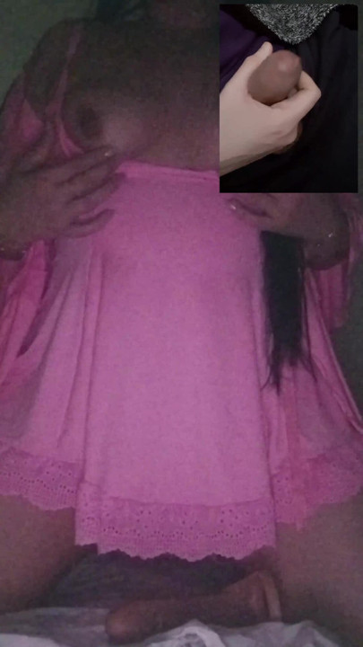Video Call Gone Wild She Moans on Dildo, He Cums Hard