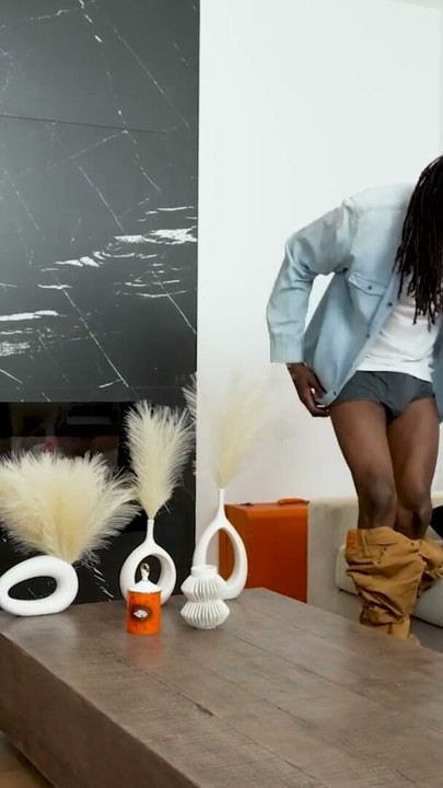 Big Black Step Bro Showers His New Step Mother And Step Sister With Cum - MYLF | Clip 2