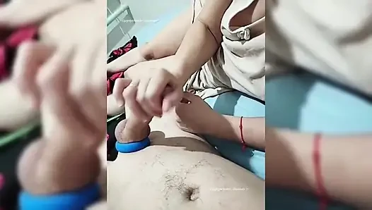 Sensual and Gentle Handling of a Dick. a MILF Knows How to Jerk off!