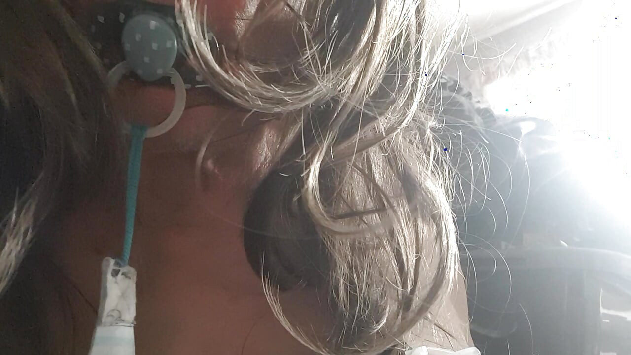 Bit of naked playing with my breasts