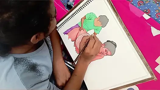 A sexy but poor indian village woman fucking a vegetable seller to pay for the vegetables