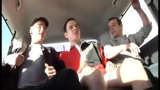 Dan and Stephan Spit Roasting Young Jake