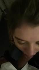 Abbey Allan sucks dick