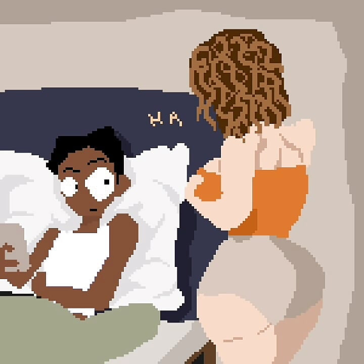 자지를 빨아주는 새엄마