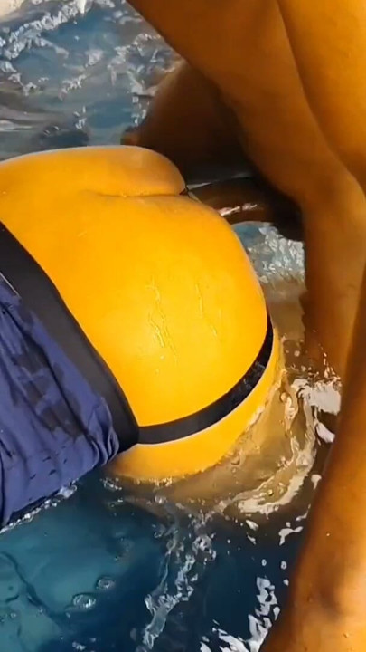 My neighbor puts me on all fours in his girlfriend's bed so that I can receive his huge thick black cock in my ass. | Clip 2