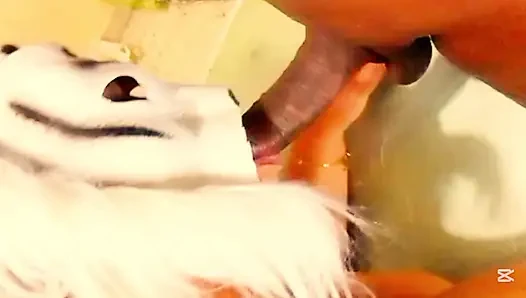 70-year-old grandmother sucking cock