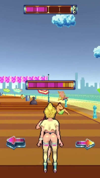 FInishing My Rollerblading BY FUCKING ALL BEACH GUYS! - Rollerbabe | Clip 1