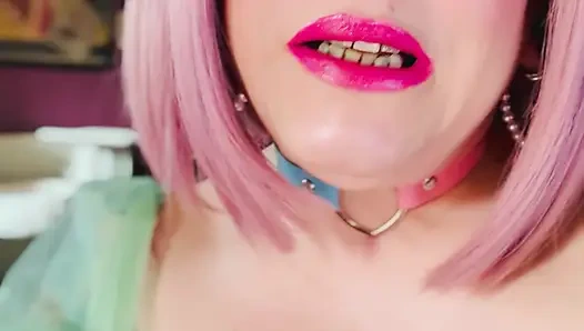 A Sweetheart Fills Her Lungs With Smoke - Tina Snua Smoking A Cork Cigarette - Snap Inhales Smoke Rings Drifting OMI OME