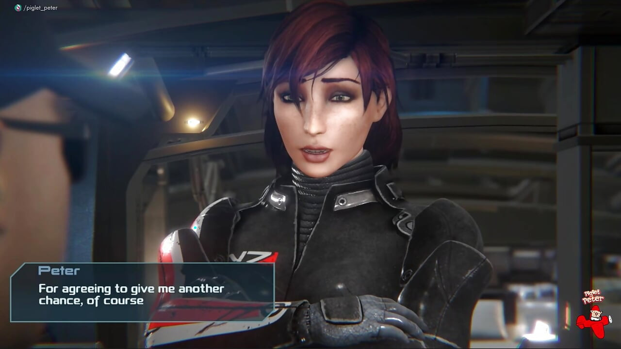 Adoctrinación (1) - juego de parodia porno de mass effect