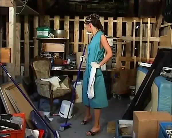 I'm a janitor tired of working and the college janitor fucks my pussy as a punishment