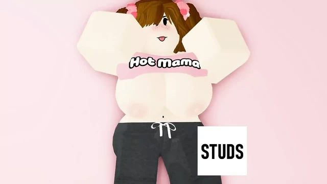 STUDS Slutty MILF shows off in ROBLOX photo shoot surprise