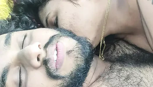 indian couple sex with boobs suck wife and husband enjoying hot sex