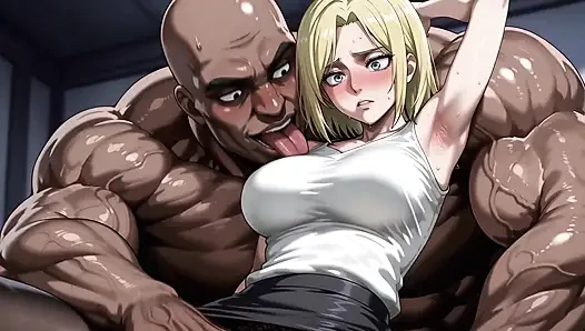 DarkShine (OPM) x Annie (AOT)