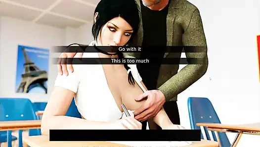 18 Plus School Girl Having Sex With Older Teacher In Classroom Caught By Cleaner Man