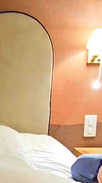 Jaw-dropping moment from "I get fucked by a stranger in the hotel in front of my cuckold and make him lick the cum at the end"